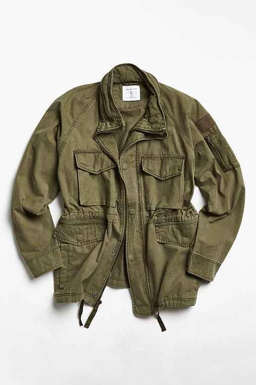 Urban Outfitters Uo M-65 Field Jacket,olive,xl
