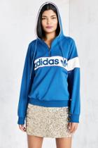 Urban Outfitters Adidas Originals New York 1986 Hoodie Sweatshirt - Blue