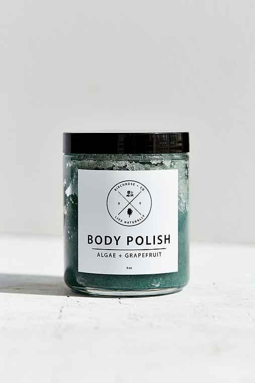 Urban Outfitters Birchrose + Co. Body Scrub,algae + Grapefruit,one Size