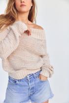 Kimchi Blue Kelli Off-the-shoulder Sweater