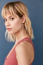 Urban Outfitters Hand-beaded Hoop Earring
