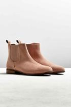 Urban Outfitters Uo Suede Chelsea Boot,pink,13