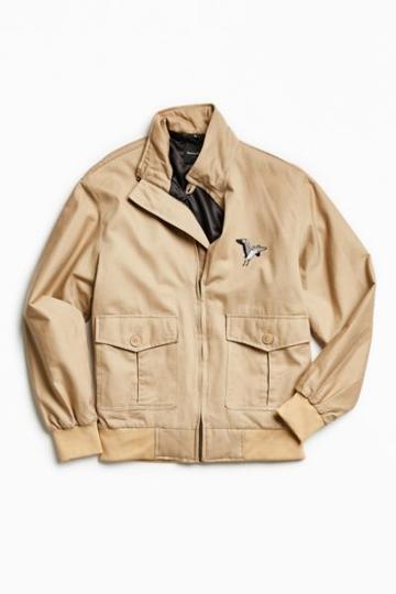 Barney Cools Embroidered Flight Jacket