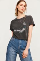 Urban Outfitters Future State Cropped Moon Scene Tee