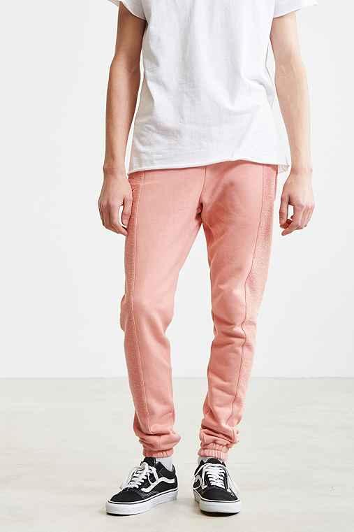 Urban Outfitters Publish Jansen Reversed Knit Terry Sweatpant,pink,30