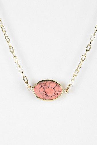 Marbled Stone Necklace