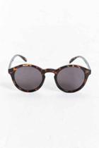 Urban Outfitters Plastic Round Sunglasses,brown,one Size