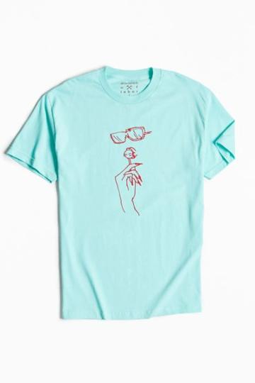 Urban Outfitters Division Of Labor Shades Pop Tee