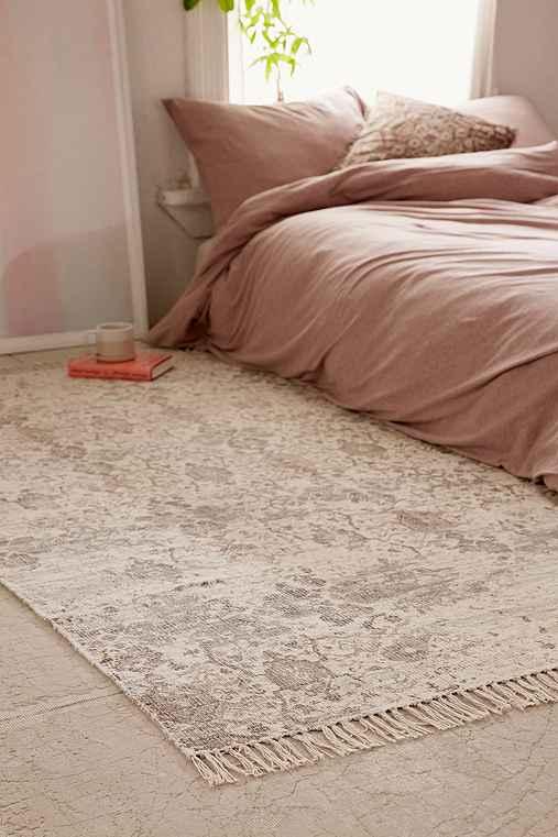 Urban Outfitters Alexi Printed Rug,cream,5x7