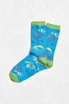 Urban Outfitters Tropical Fruit Sock