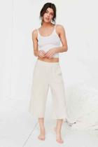 Urban Outfitters Out From Under Terry Perfect Culotte,neutral,m