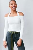 Urban Outfitters Silence + Noise Talia Off-the-shoulder Halter Top