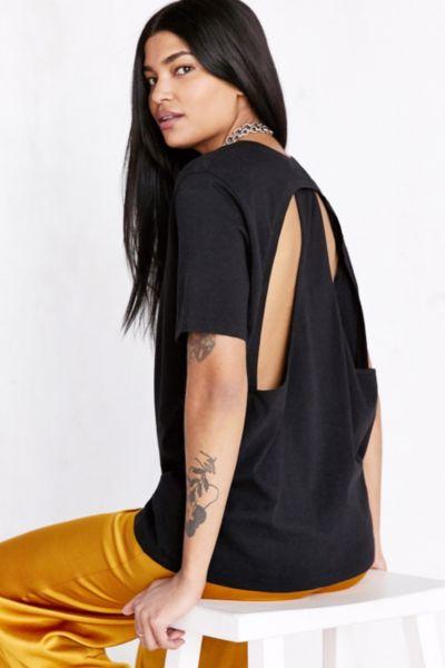 Urban Outfitters Cheap Monday Runner Oversized Cutout Tee