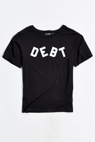 Urban Outfitters Skim Milk Debt Tee