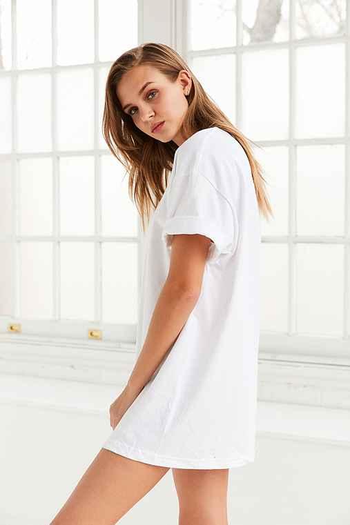 Urban Outfitters Silence + Noise All Day Oversized Tee,white,s