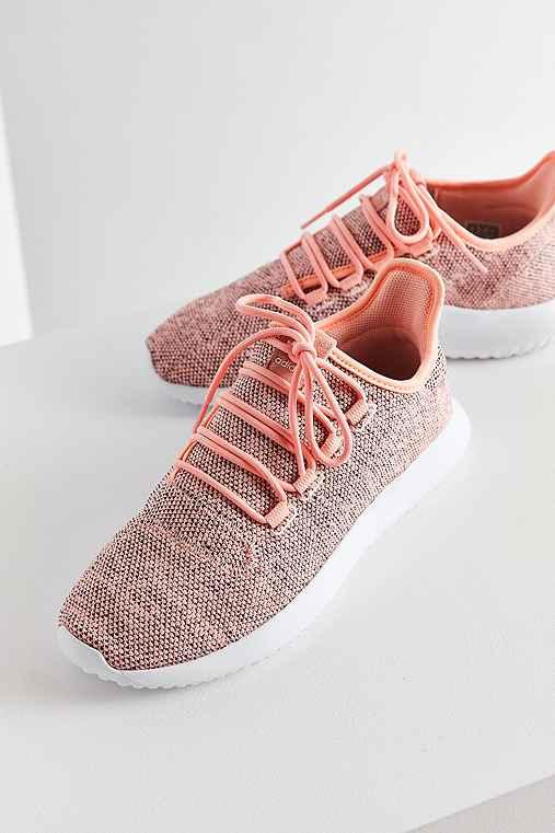 Urban Outfitters Adidas Tubular Shadow Knit Sneaker,peach,7.5