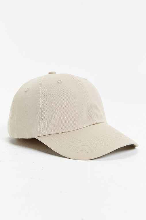Urban Outfitters Uo Curved Brim Baseball Hat,tan,one Size