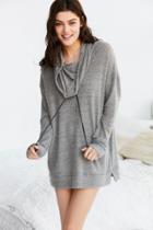 Urban Outfitters Project Social T X Out From Under Funnel Neck Sweatshirt