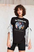 Urban Outfitters Iron Maiden Tee,black,xs