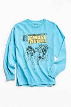 Urban Outfitters Kostas Seremetis X Marvel Ghost Rider Long Sleeve Tee,bright Blue,l