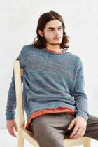 Urban Outfitters Koto Rainbow Twist Sweater,blue Multi,l