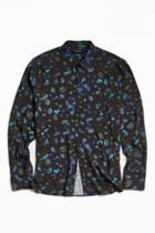 Urban Outfitters Uo Owen Stones Rayon Button-down Shirt