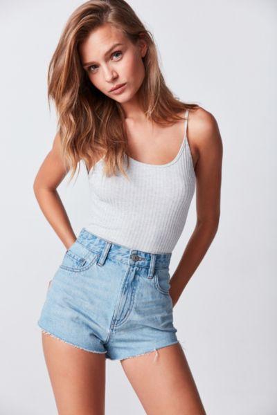 Urban Outfitters Bdg Super High-rise Cheeky Denim Short