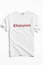 Urban Outfitters Champion Olde English Tee,white,l