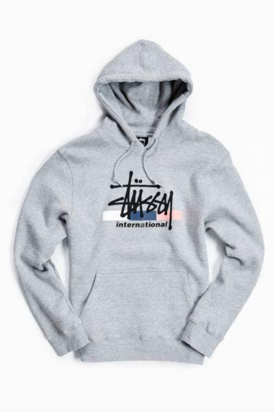 Stussy Three Stripes Hoodie Sweatshirt