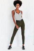 Urban Outfitters Bdg Twig Corduroy High-rise Skinny Pant