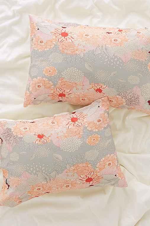 Urban Outfitters Iveta Abolina For Deny Creme De La Creme Pillowcase Set,blue,one Size