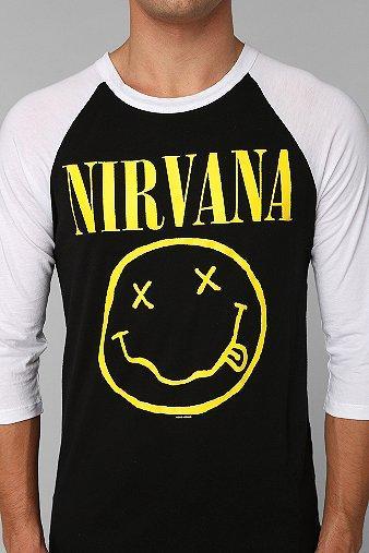 Nirvana Raglan Tee