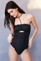 Urban Outfitters Out From Under Stella Lace Choker Bodysuit