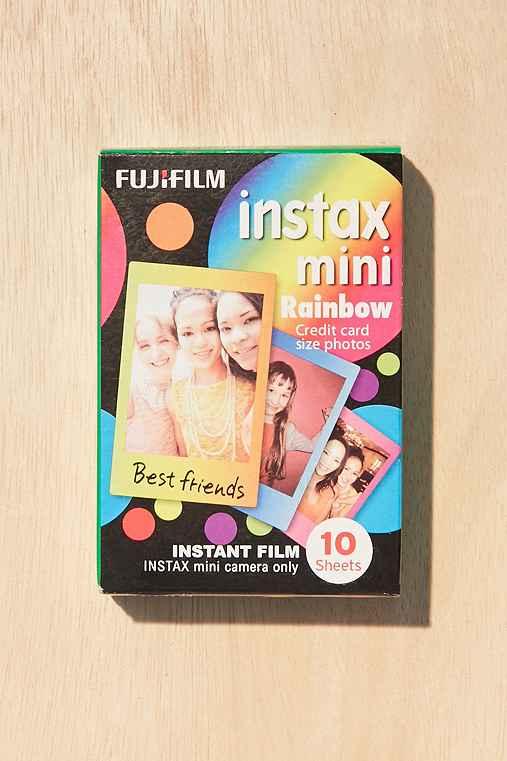 Urban Outfitters Fujifilm Instax Mini Rainbow Film,assorted,one Size