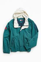 Urban Outfitters Vintage Tommy Hilfiger Green '90s Prep Sport Windbreaker Jacket