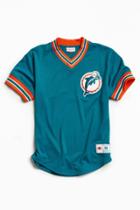 Mitchell & Ness Mitchell & Ness Nfl Miami Dolphins Mesh V-neck Top