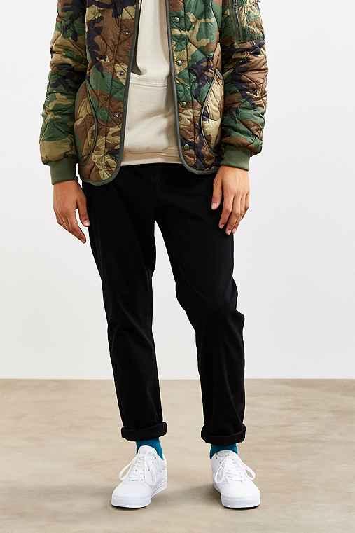 Urban Outfitters Uo Easton Slim Chino Pant,black,32/34