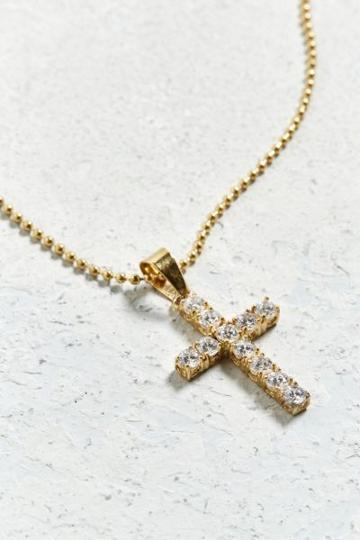 Roi’al Bijoux Roi'al Bijoux Solitaire Cross Pendant