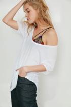 Silence + Noise Sylvan Scoopneck Tee