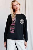Urban Outfitters Vintage Guess 1989 Black Crew Neck Sweatshirt,assorted,one Size