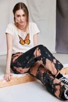 Urban Outfitters Urban Renewal Recycled Levi's Bleached Jean,black,xs