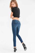 Urban Outfitters Bdg Twig Mid-rise Skinny Jean - Washed Indigo,light Blue,31