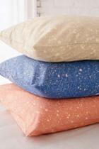 Urban Outfitters Splatter Dye Pillowcase Set,khaki,one Size