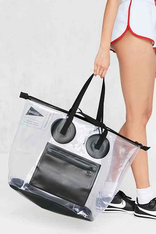 Urban Outfitters Baggu All Weather Tote Bag,clear,one Size