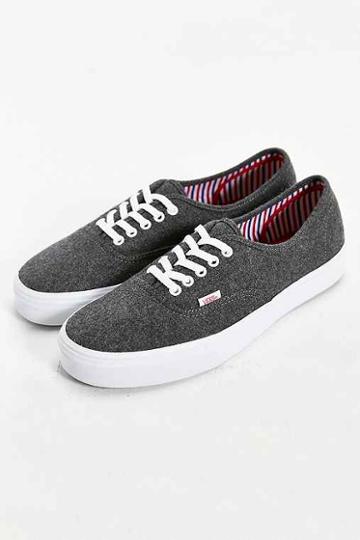 vans Authentic Wool Sneaker,grey,8.5