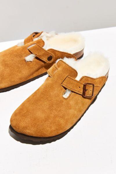 Birkenstock Shearling Boston Clog