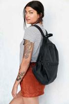Urban Outfitters Baggu Ripstop Backpack,black,one Size