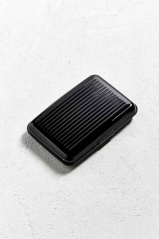 Urban Outfitters Rothco Aluminum Wallet,black,one Size