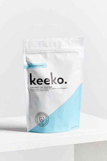Urban Outfitters Keeko Oil Pulling Single Dip Packets,mint,one Size