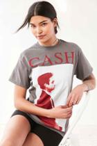 Urban Outfitters Johnny Cash Tee,black,s